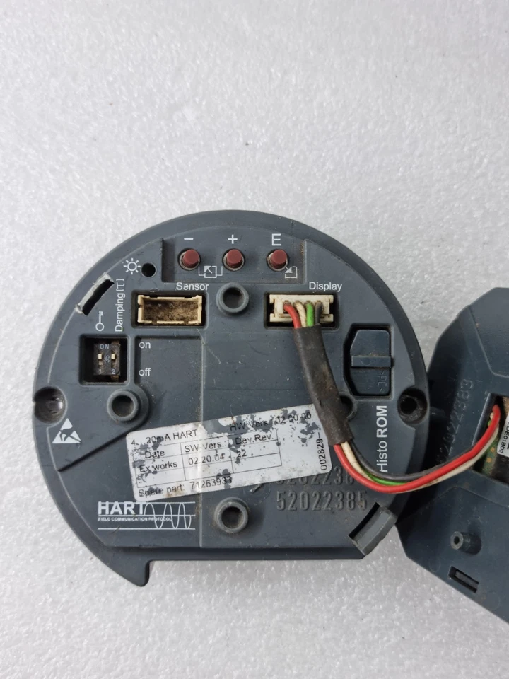 Endress+Hauser Deltabar S Transmitter Electronics 71028488 WITH DISPLAY 71263933